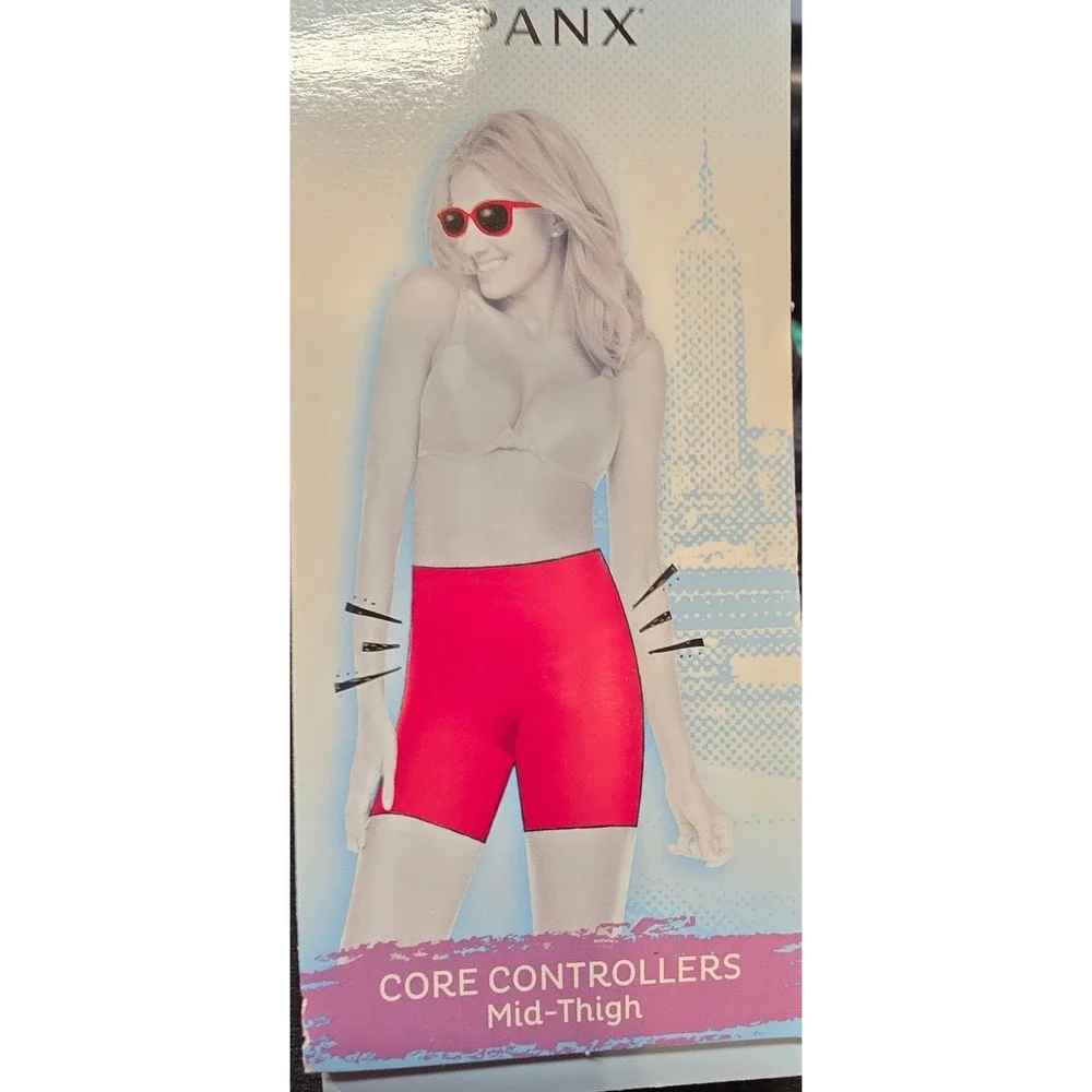 Spanx Assets Womens S Core Controllers Mid-Thigh Shorts in Black NWT - Picture 5 of 7